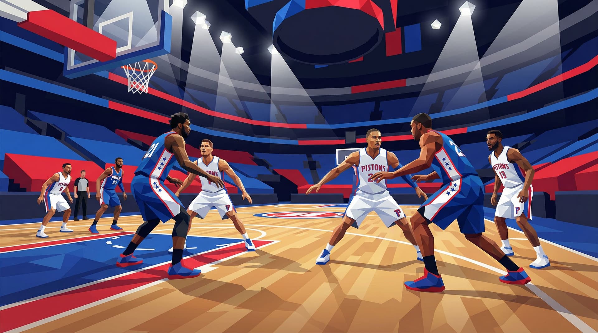 Detroit Pistons vs Philadelphia 76ers: NBA 12 mars