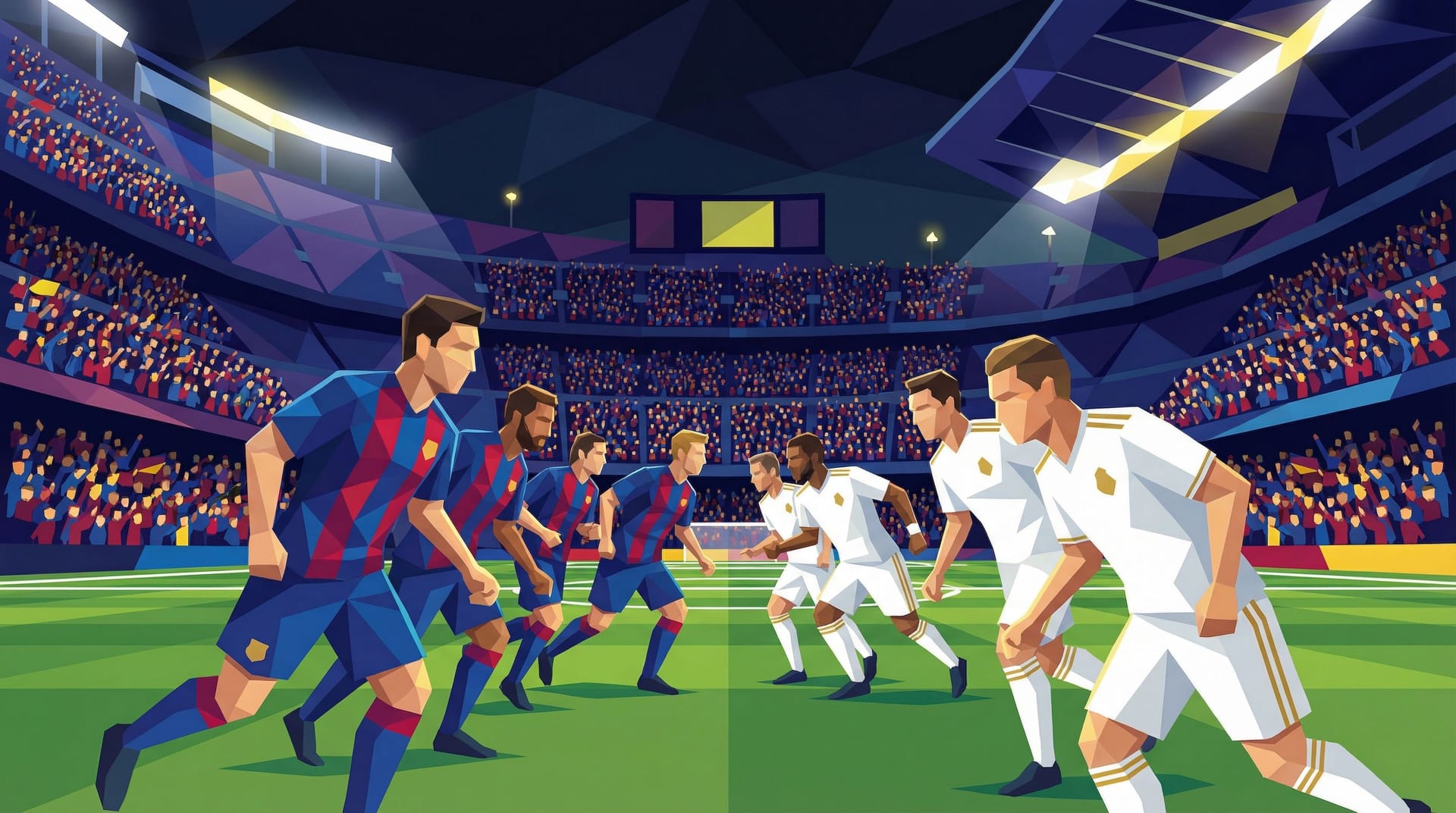 La Liga: Barcelona vs Real Madrid: 1 poäng skiljer i titelracet