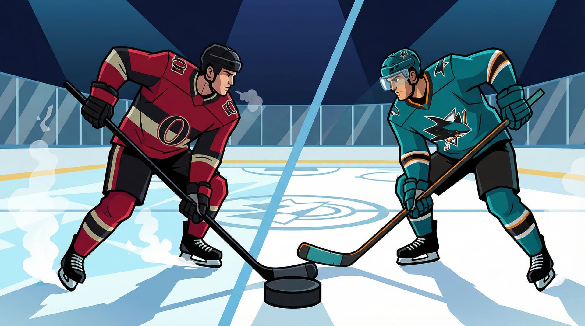 Ottawa Senators vs San Jose Sharks: NHL 15 mars